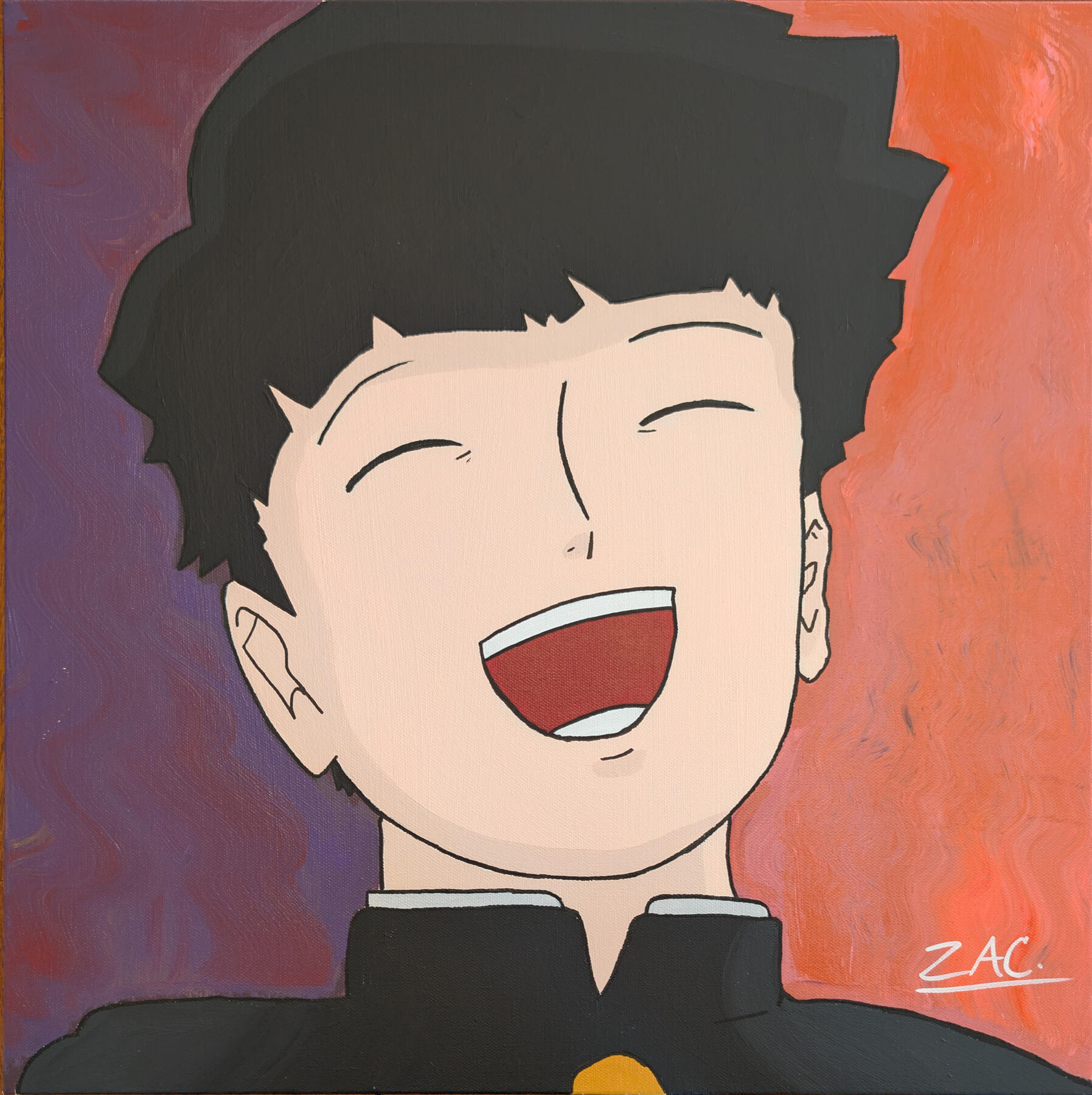 Shigeo Kageyama - Custom Painting 20x20 - $125